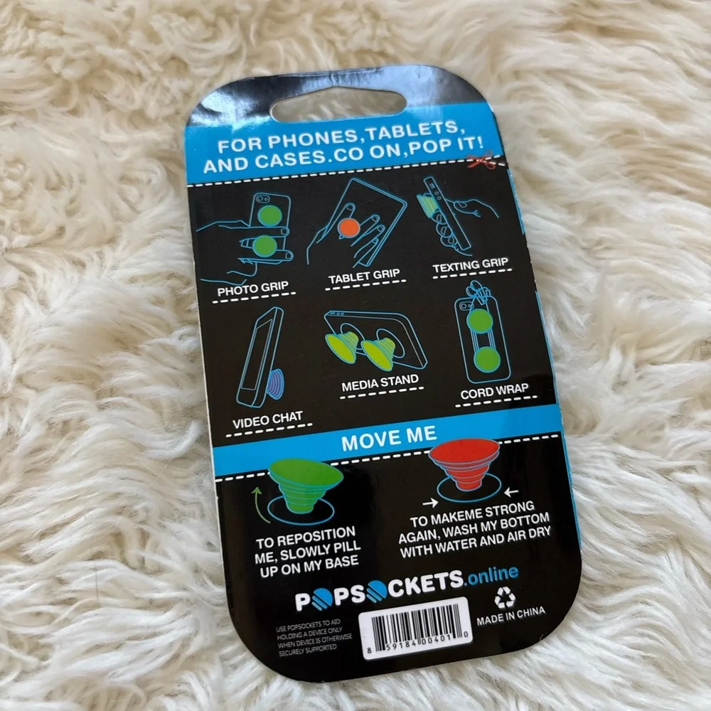 PopSocket Black and White Phone Grip